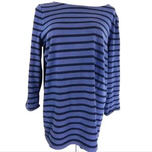 Boden Striped Boat Neck Top